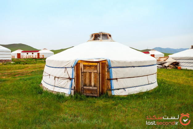 خانه چادری در مغولستان