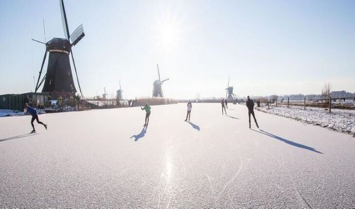 چرا هلندی‌ها عاشق اسکیت سواری روی یخ هستند؟
