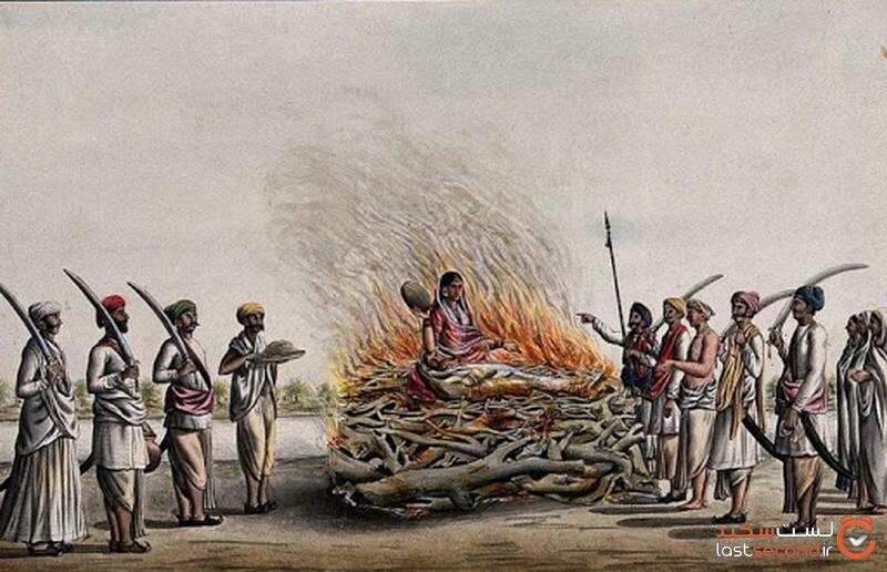 زنده سوزاندن در هند
