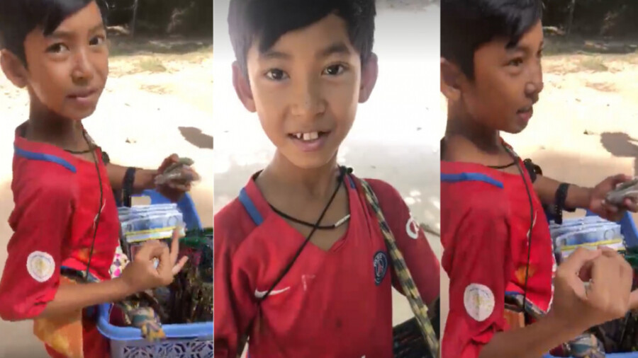 پسر دستفروش کامبوجی به بیست زبان دنیا صحبت میکند!