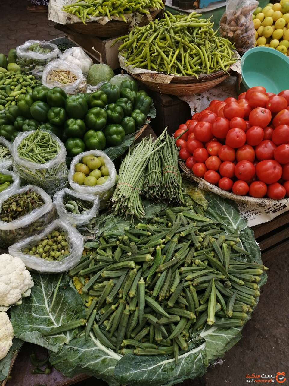 بازار کولابا در بمبئی
