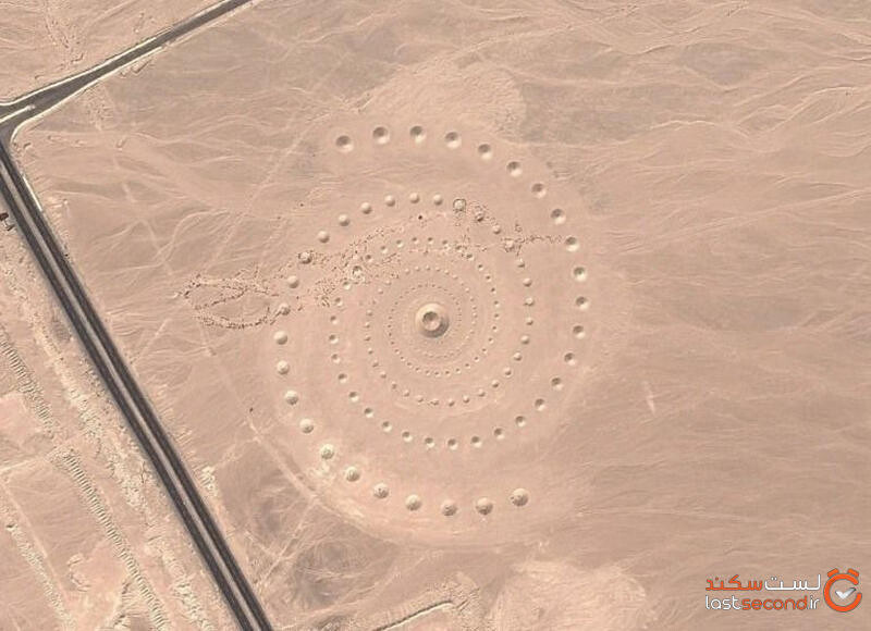 تصویر هوایی از نفس صحرا
