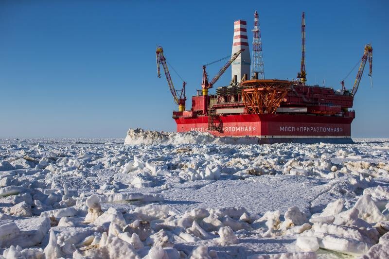 دکل نفت در قطب جنوب