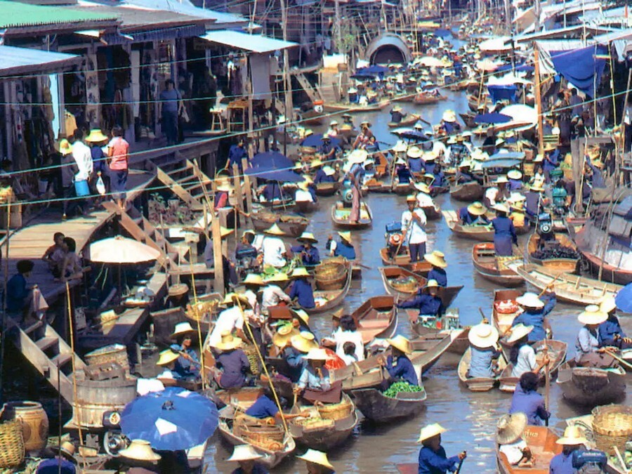 بازار شناور تایلند