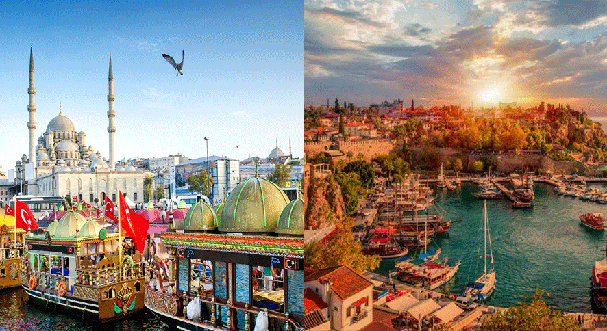 آنتالیا بریم یا استانبول؟ مقایسه کامل دو مقصد محبوب