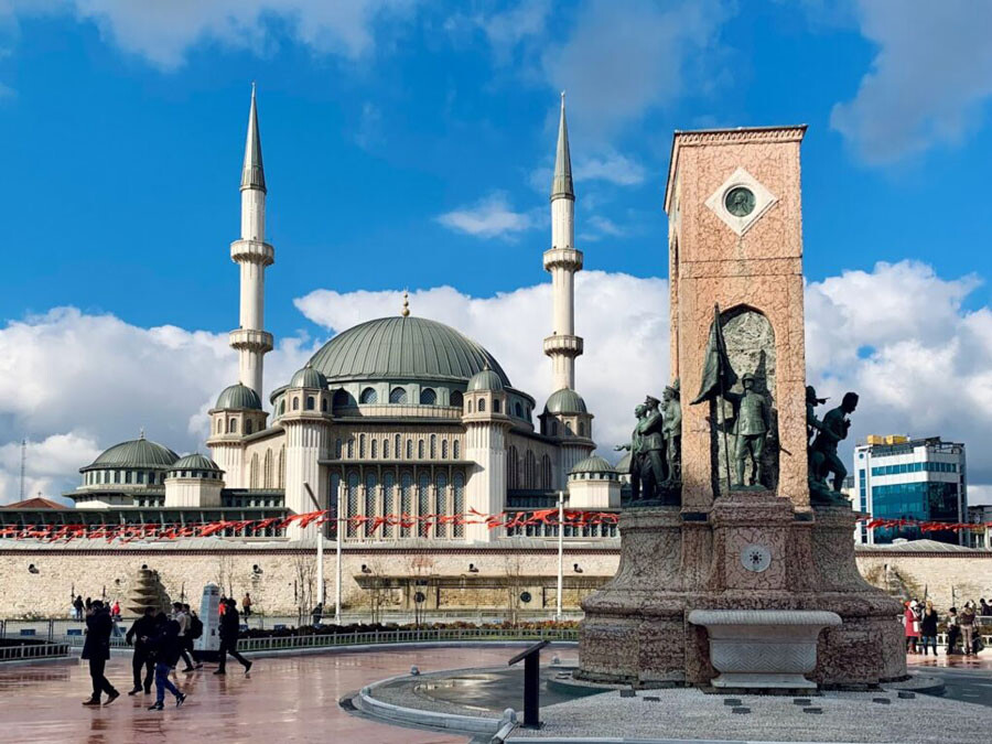 فاصله تکسیم تا نقاط مختلف استانبول ترکیه چقدر است؟