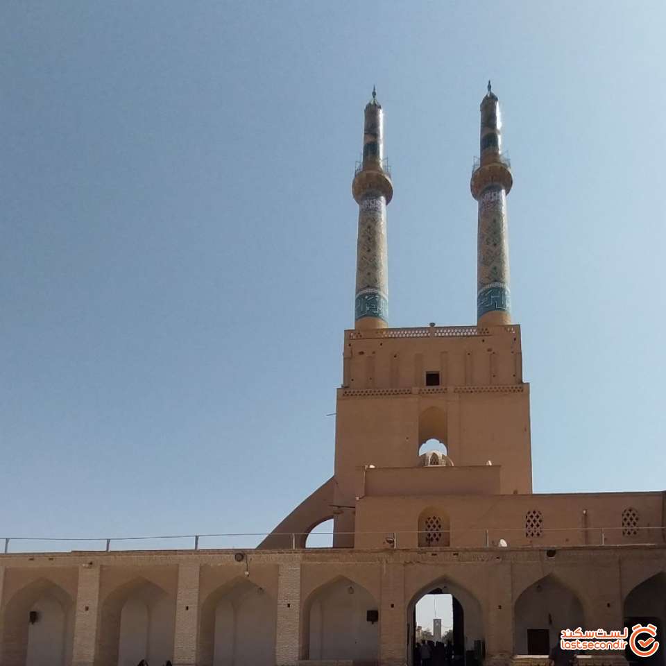 مناره های مسجد جامع یزد