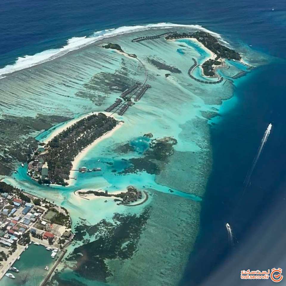 عکس 10- تصویر هوایی از مالدیو