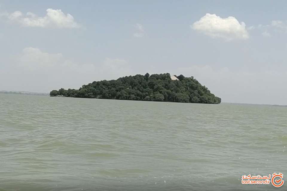 منظره جزیره ای از دریاچه تانا