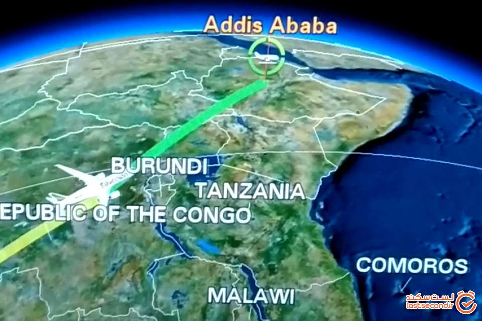 پرواز اتیوپین ایرلاین از سائو پائولو به آدیس آبابا