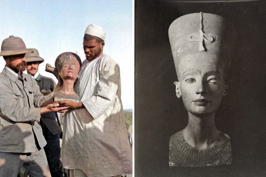 Presentation-of-the-Nefertiti-bust-shortly-after-discovery-in-1912-horz-810x541.jpg