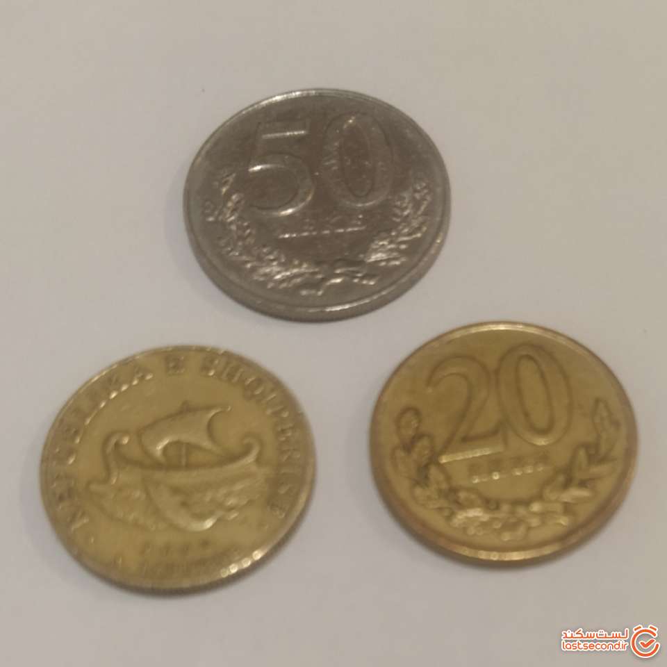 سکه های آلبانیایی
