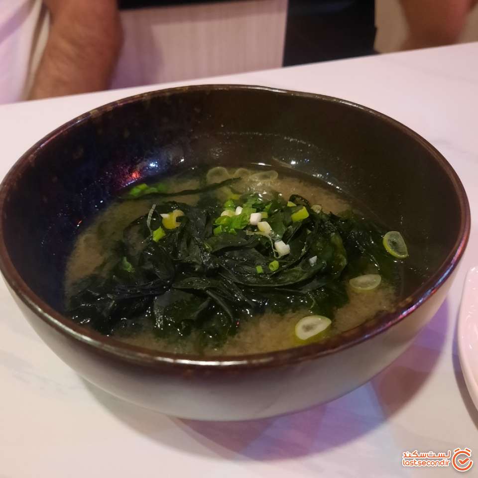 سوپ خیلی بدمزه رستوران ژاپنی!!!