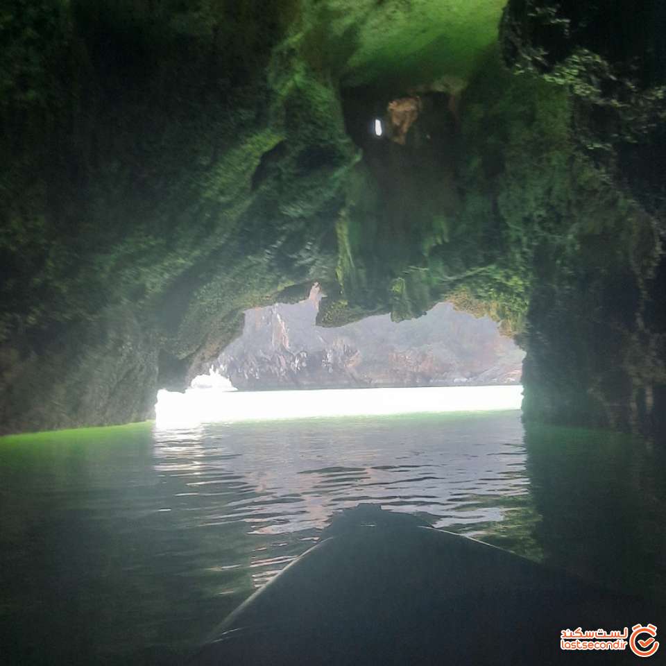 طبیعت بکر درون غارها