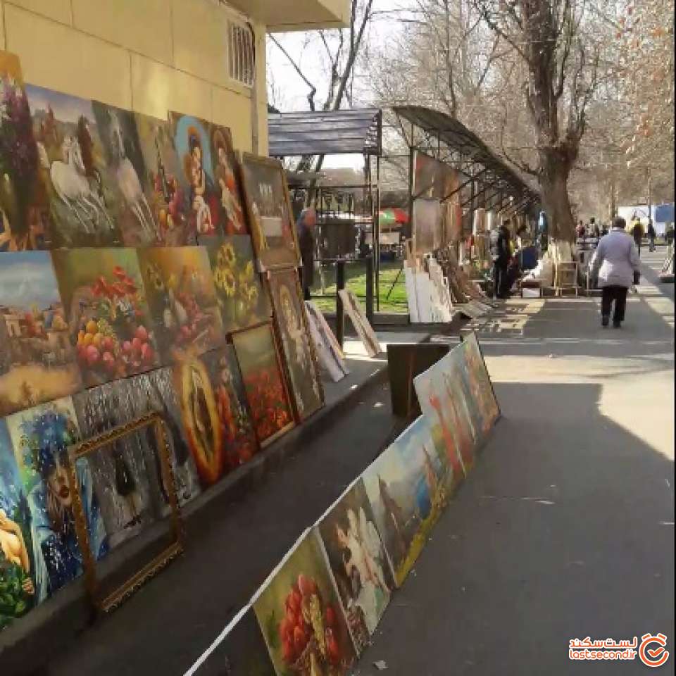 نمایشگاه نقاشی خیابانی