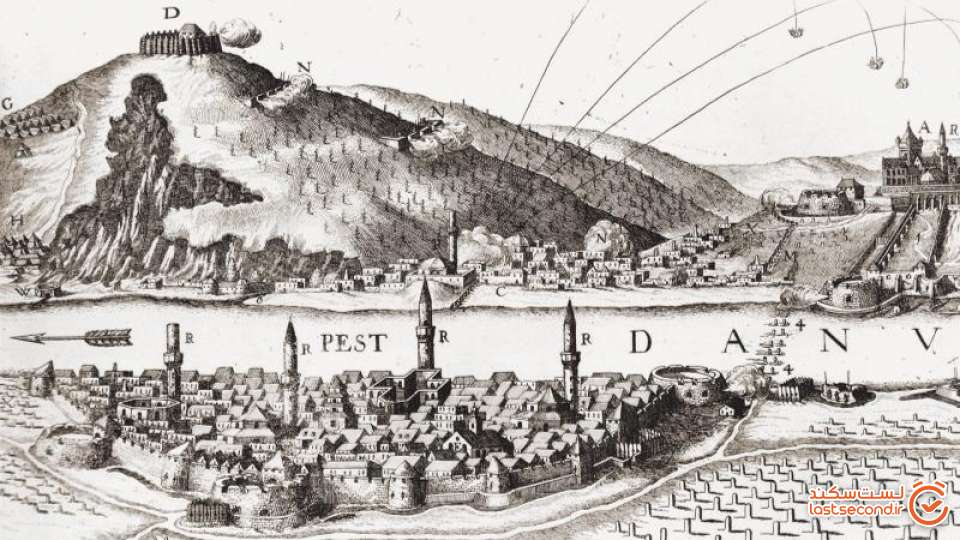 عکس 4- تصویر قدیمی بودا و پست در سال 1684 (عکس از اینترنت)