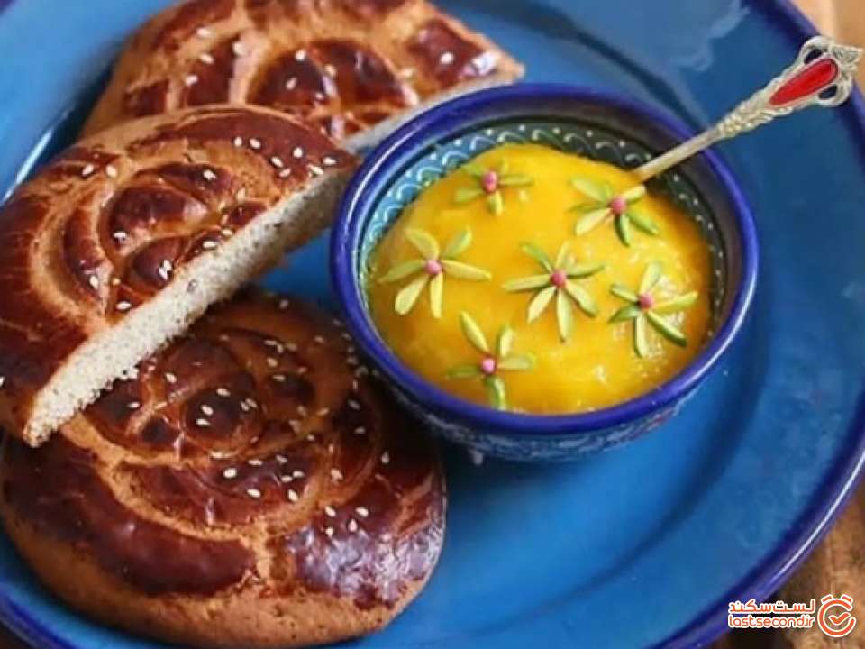 حلوا زرده و کماج سوغات همدان(عکس از اینترنت)