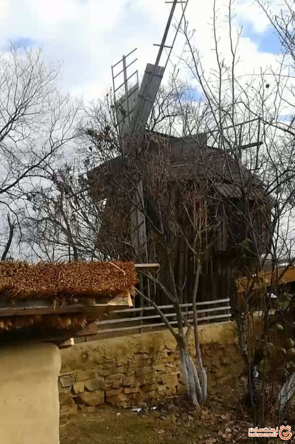 آسیاب بادی و زندگی روستایی مردم رومانی