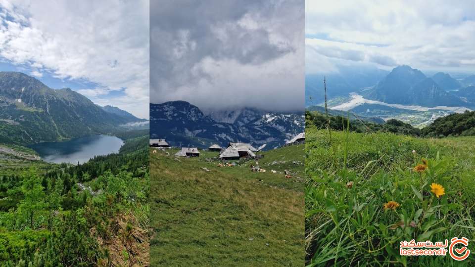 عکس ۳. کوهنوردی در کوههای لهستان، اسلوونی و ایتالیا