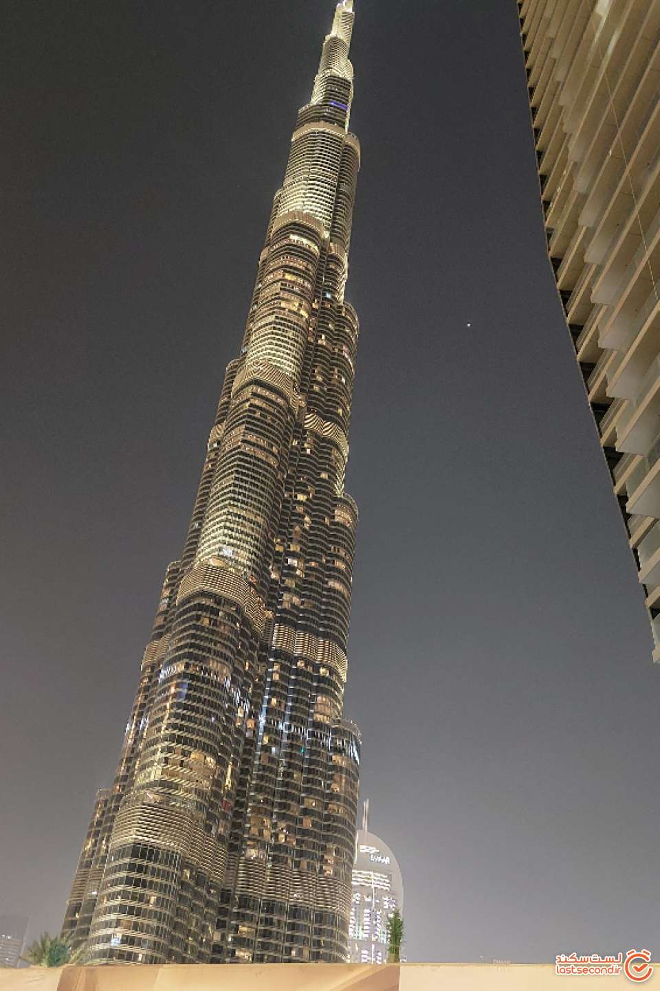 برج خلیفه در شب