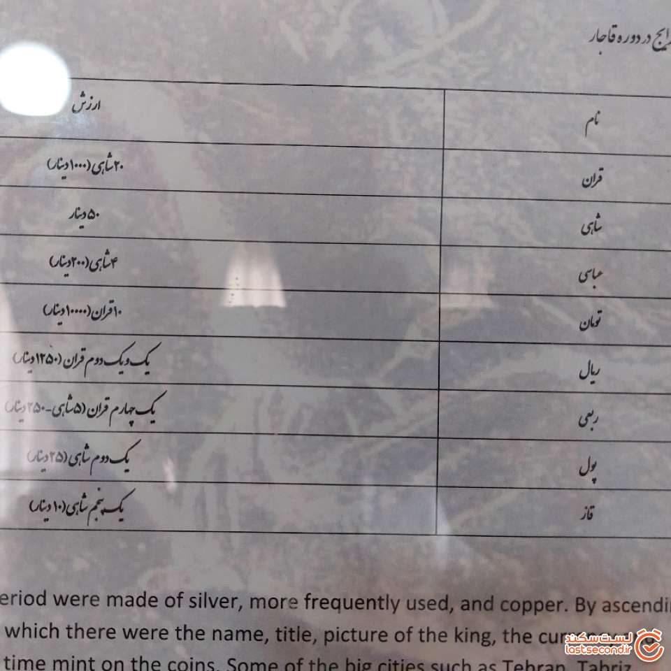 از قران تا قاز ، سکه های رایج دوره قاجار