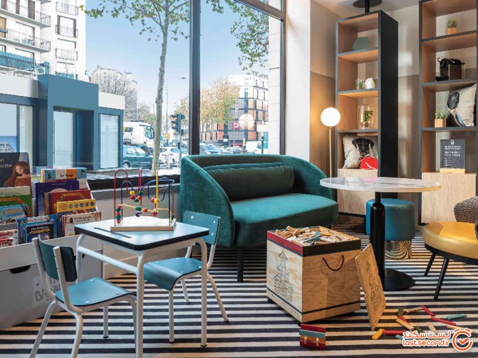 لابی هتل Aparthotel Adagio Paris Mpntrouge