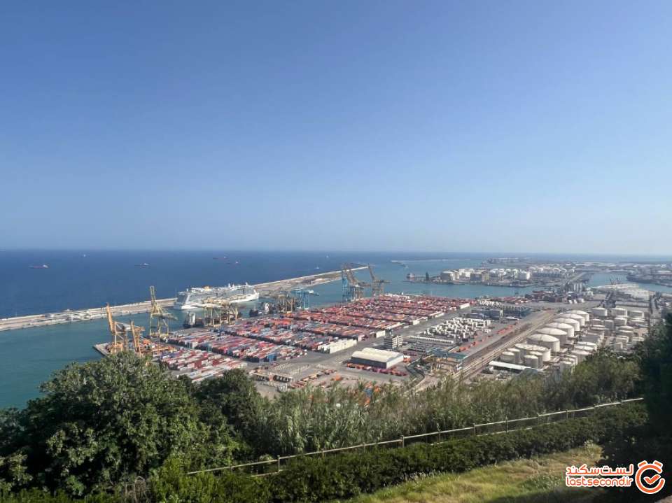 ویوی بسیار زیبا از بالای قلعه