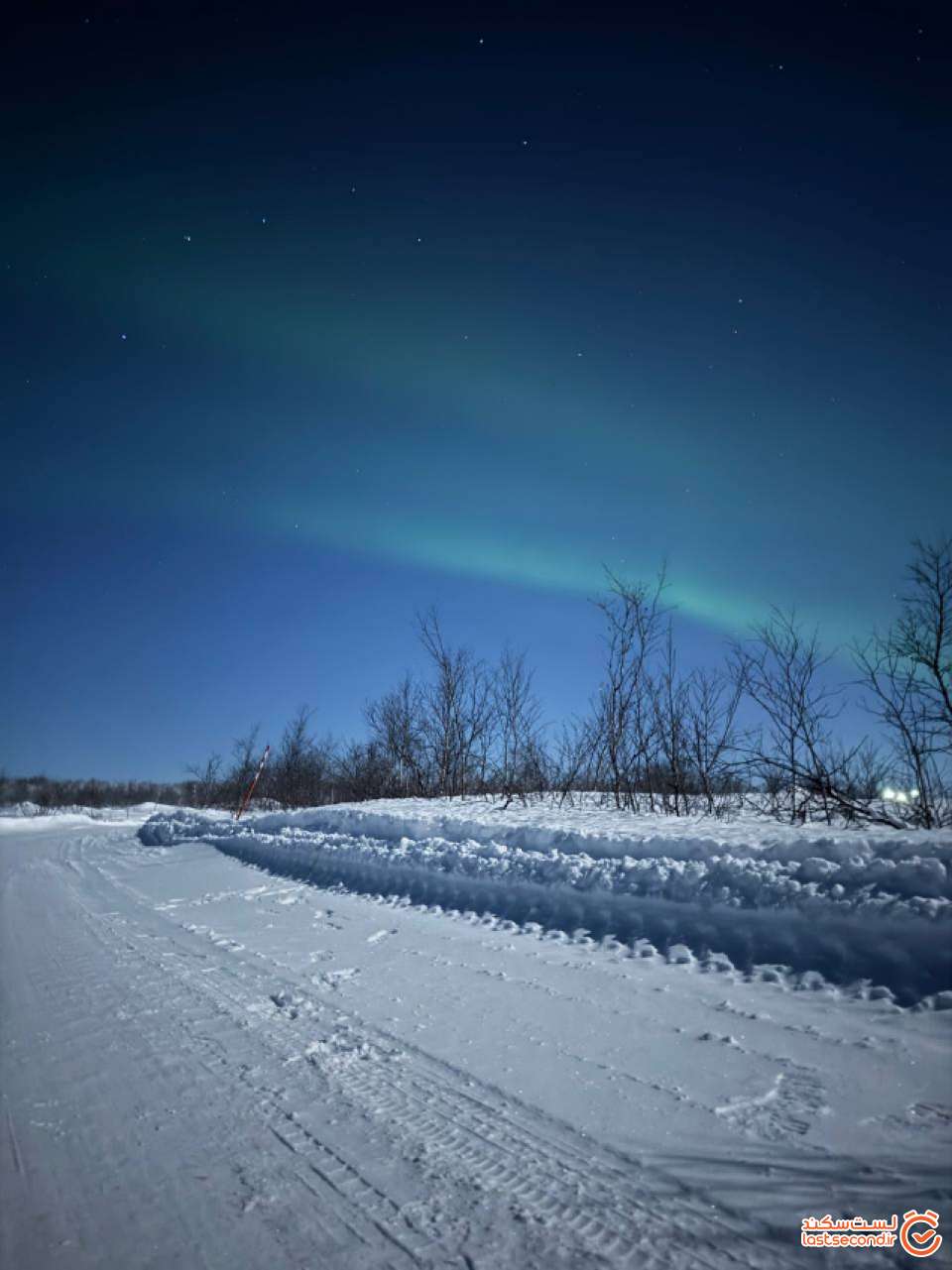 اولین تصویر که از شفق ثبت کردم