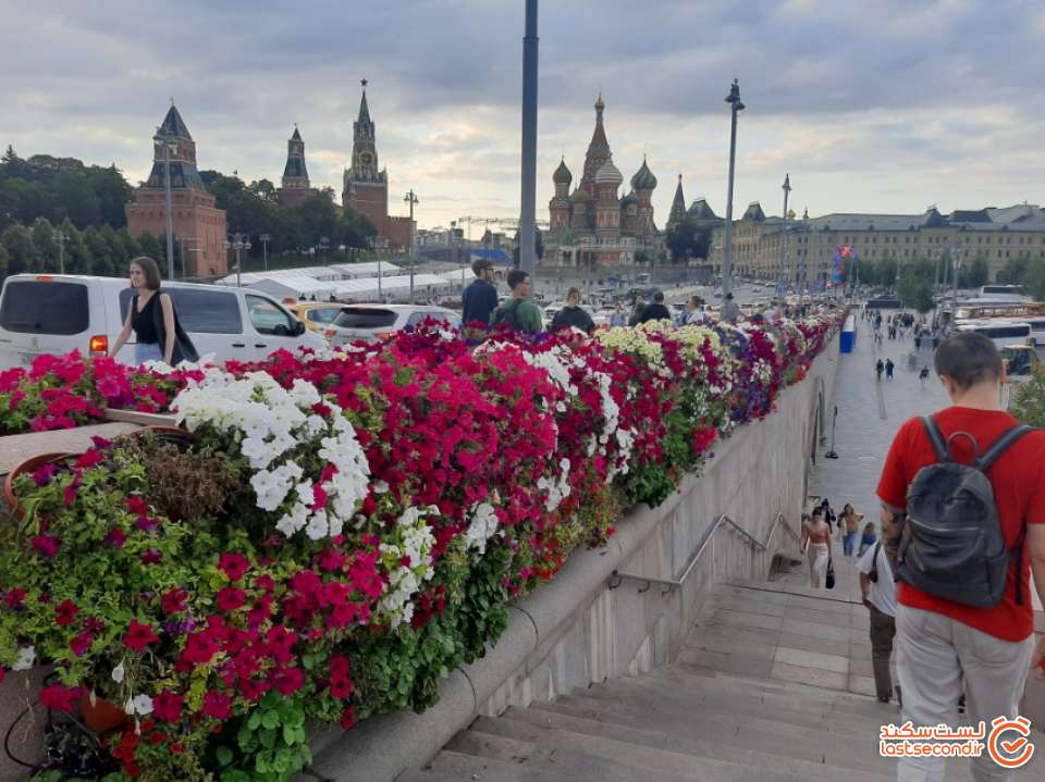 مسیرهای دسترسی به ساحل رودخانه مسکو