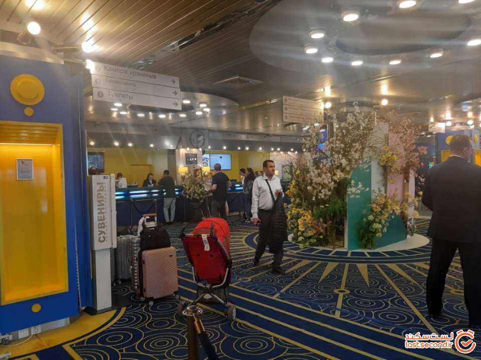لابی و پذیرش هتل ایزومالوو مسکو