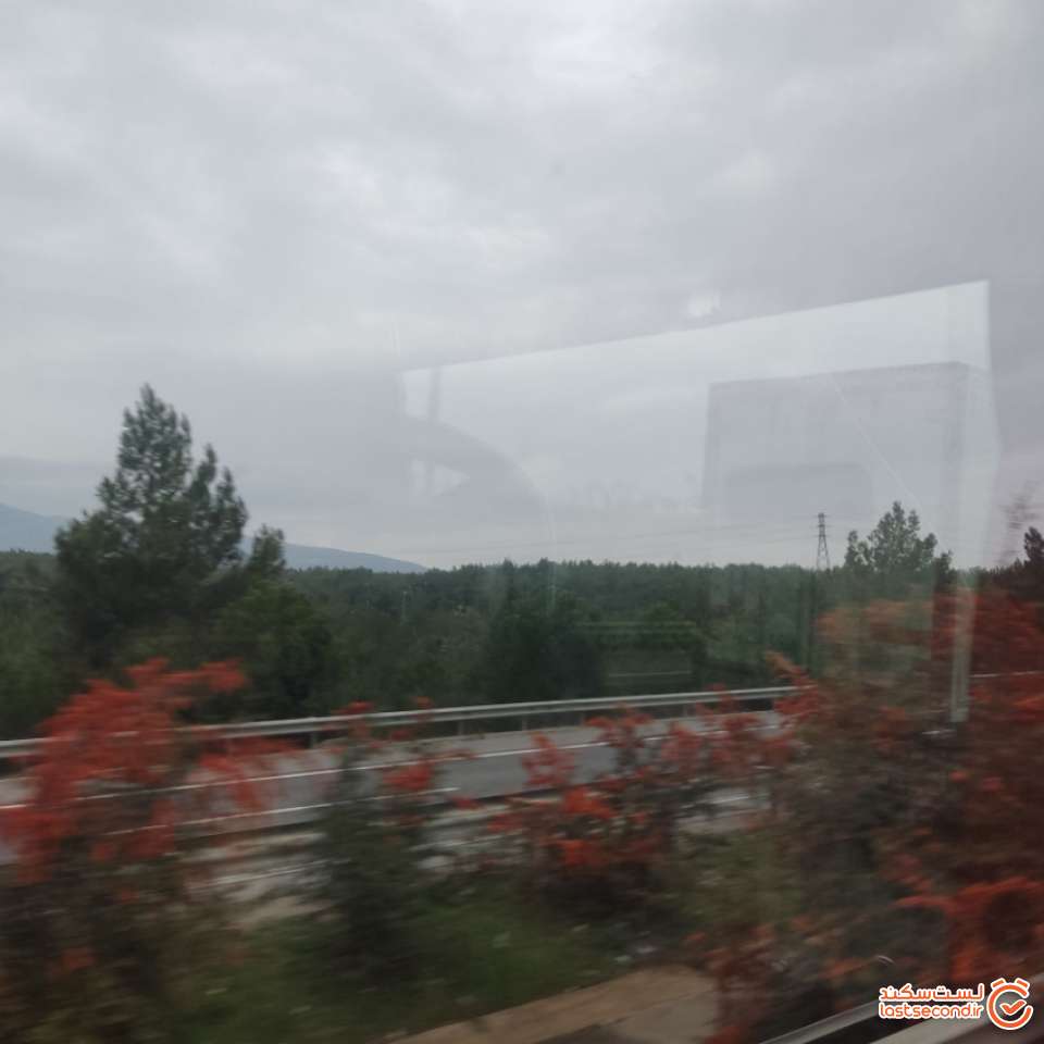 یه شات از جاده ازمیر-دنیزلی ، بسیار سرسبز و زیبا