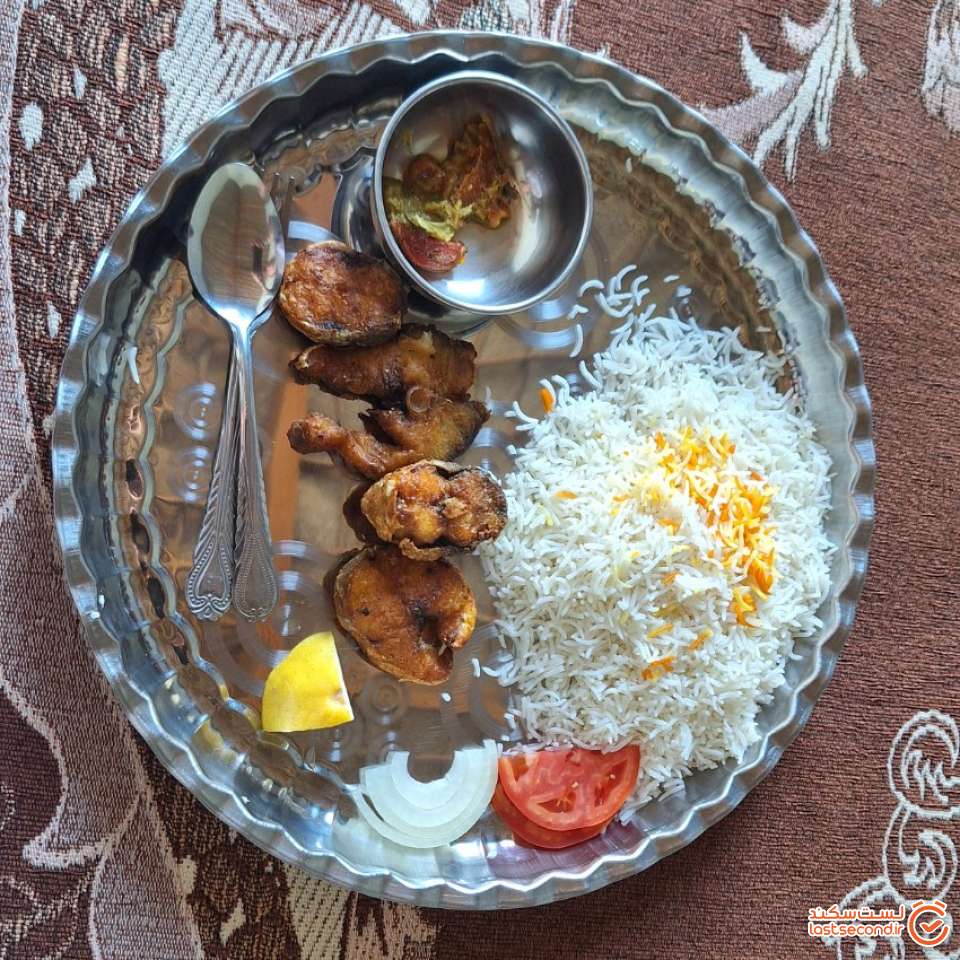 پلو ماهی کدر با میزبانی آقای میرزائی
