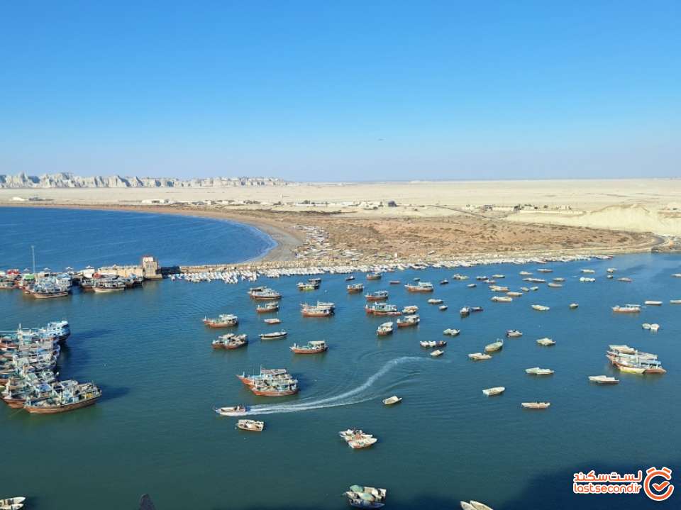 تصویری ناب از اسکله بریس