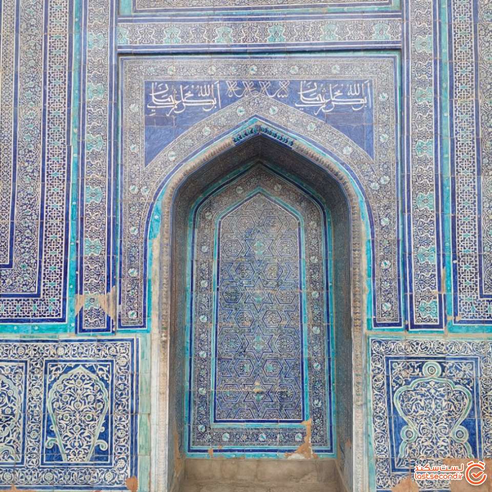 تصویر7 : کاشی کاری های ارگ حکومتی