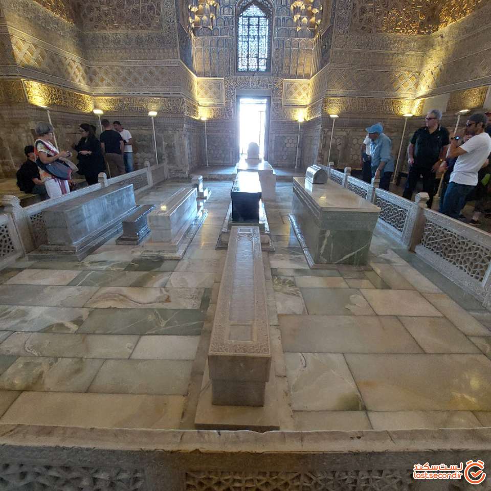 تصویر3: داخل گور امیر(سمرقند)