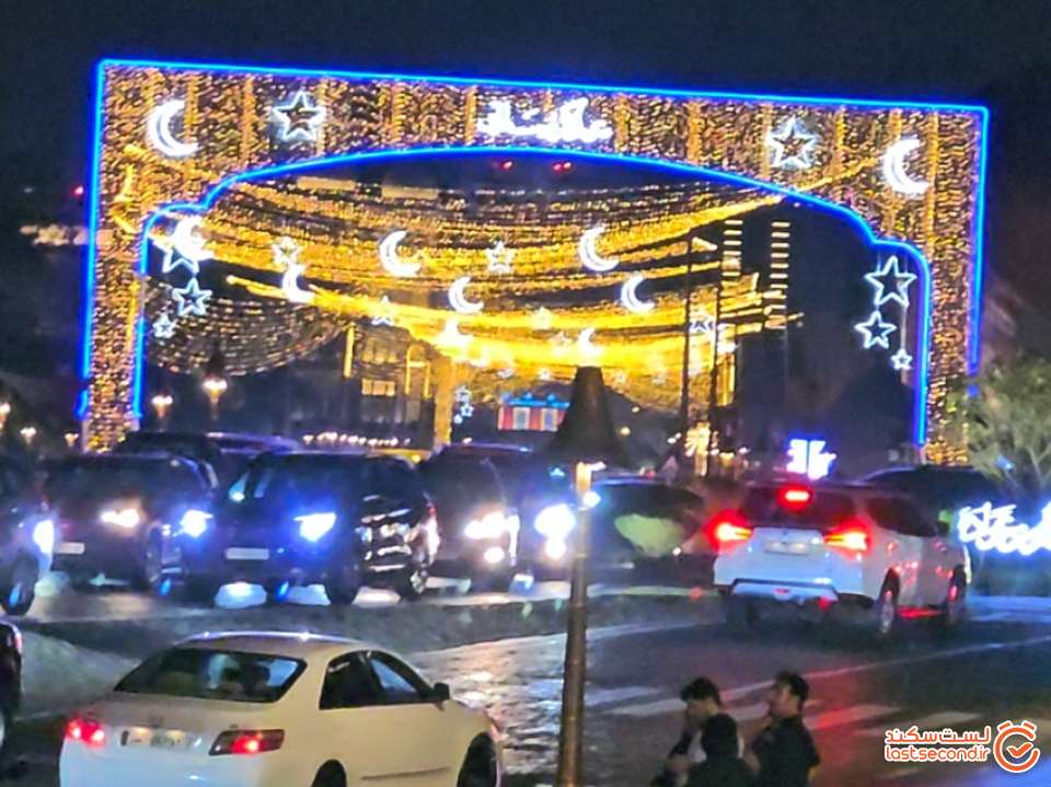 تزئینات خیابان ها برای ماه رمضان