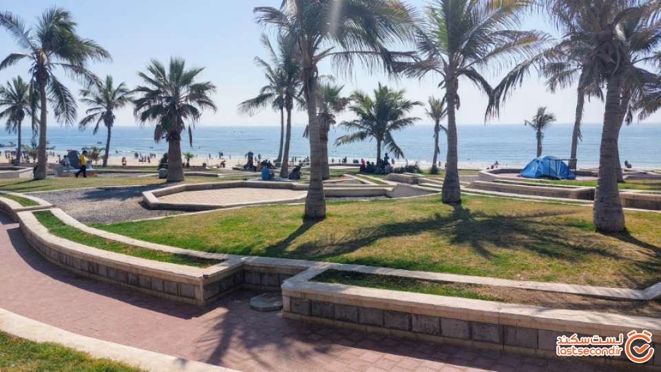 بوستان ساحلی زیتون قشم