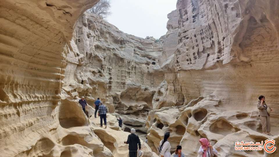 انتهای تنگه چاهکوه