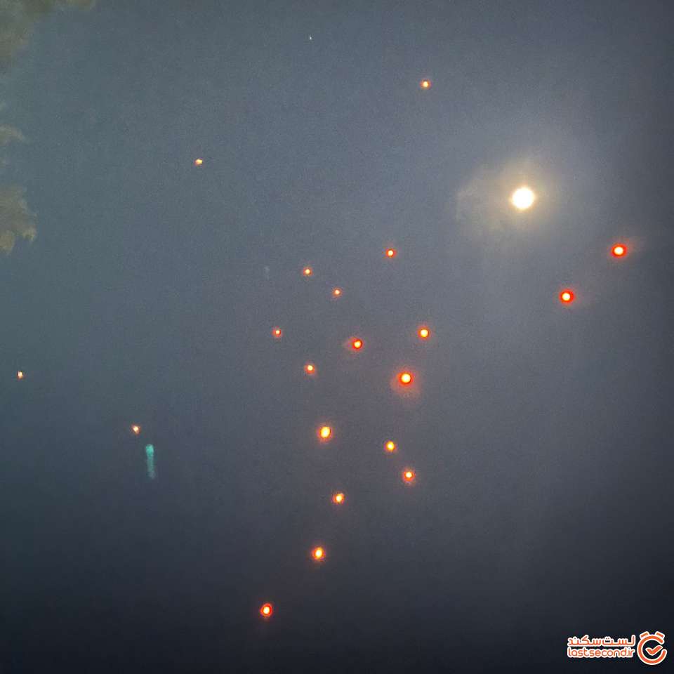 فانوس آرزوها در آسمان