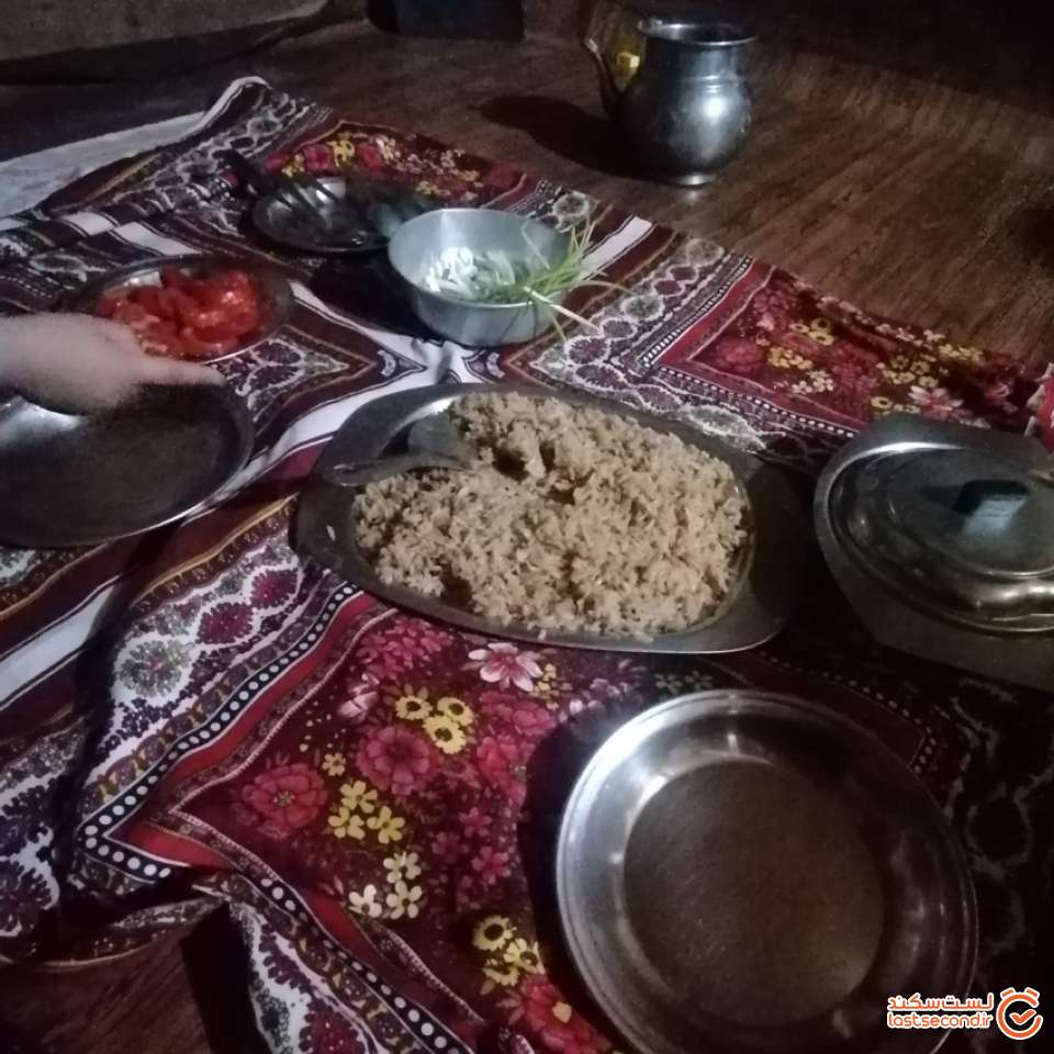 شام اول در اقامتگاه