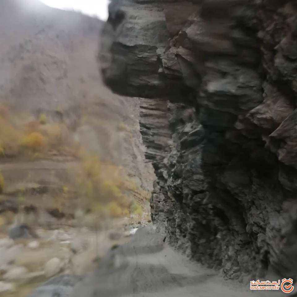 یکی از گردنه های مسیر رومبور به بومبوریت!