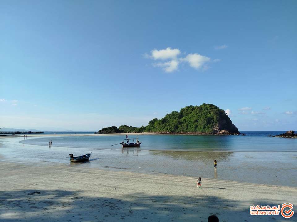 ساحل شهر Chumphon