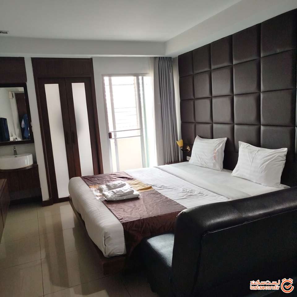 نمونه هتلی که در بانکوک رزرو کردیم