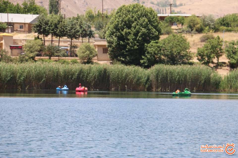 نمایی از دریاچه اوان
