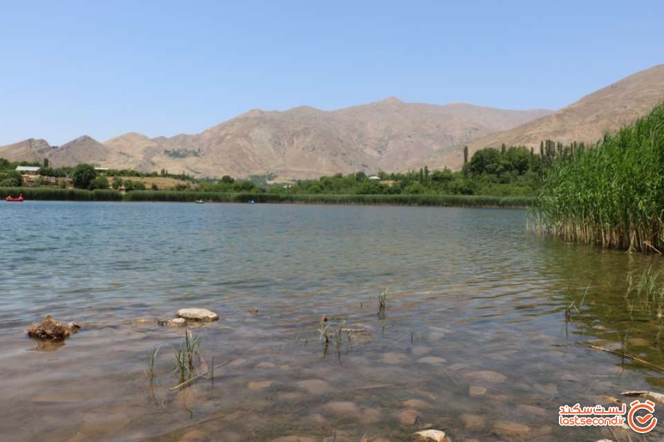 نمایی از دریاچه اوان