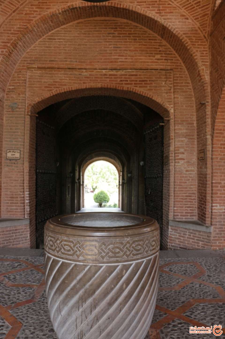 نمایی از سرای سعدالسلطنه