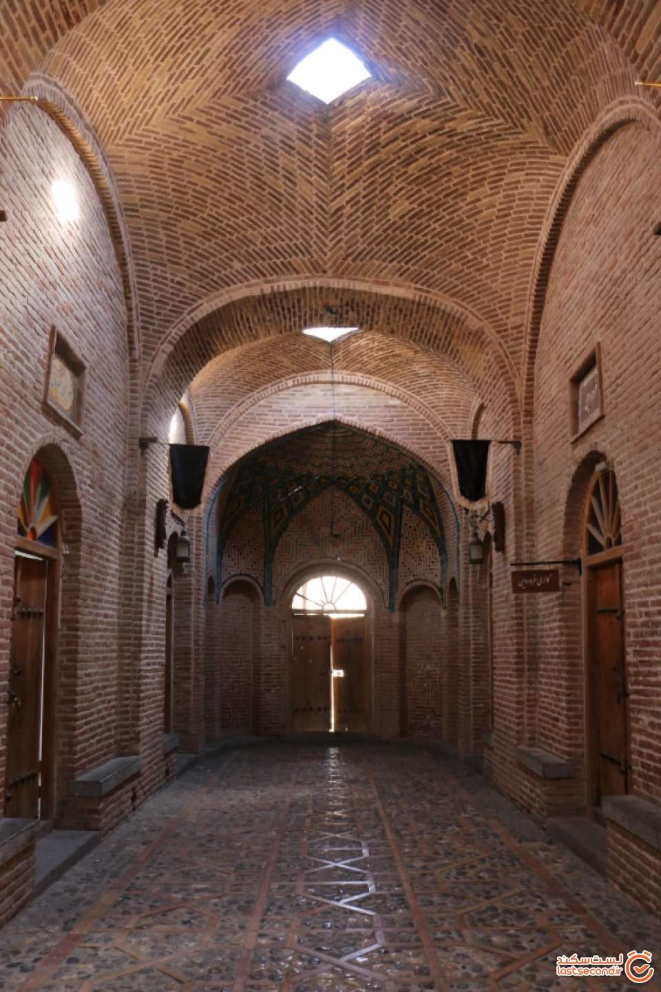 نمایی از سرای سعدالسلطنه