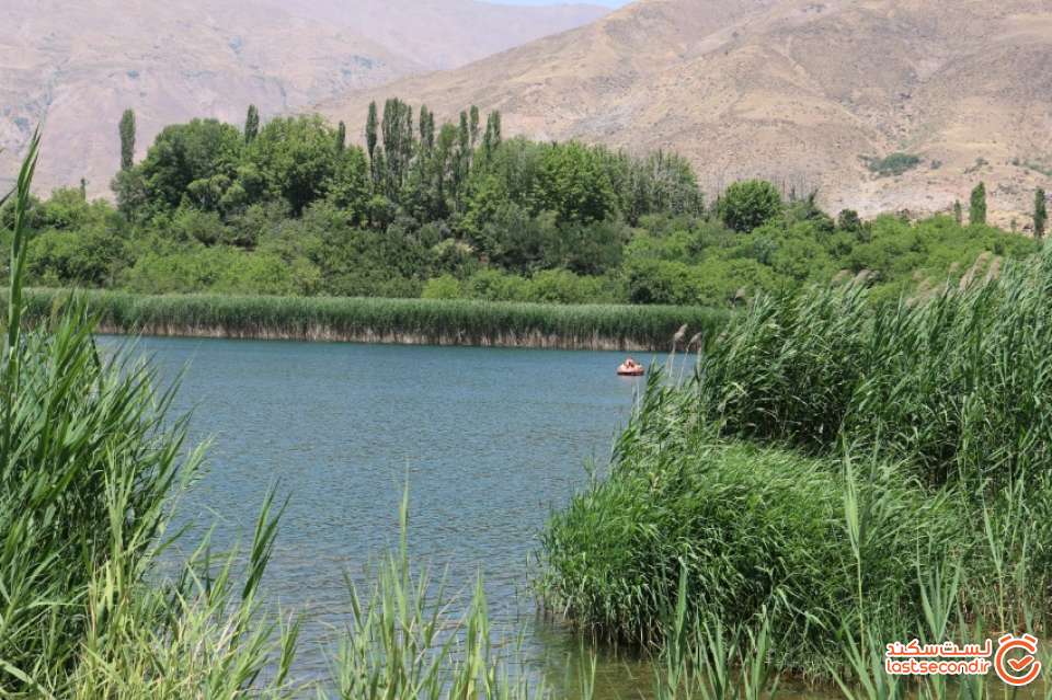 نمایی از دریاچه اوان