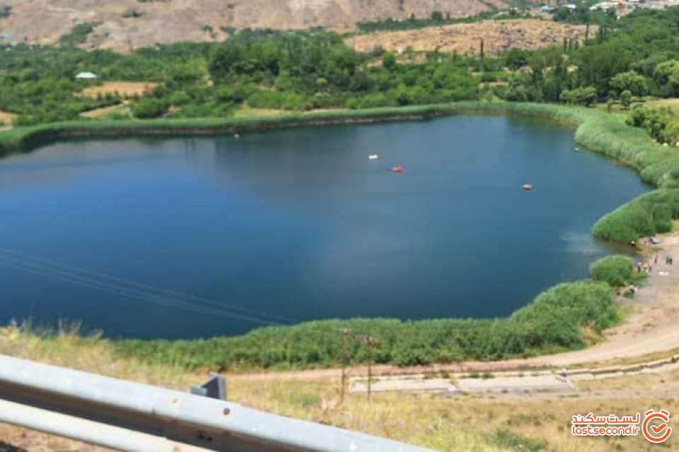 دریاچه اوان از بالا
