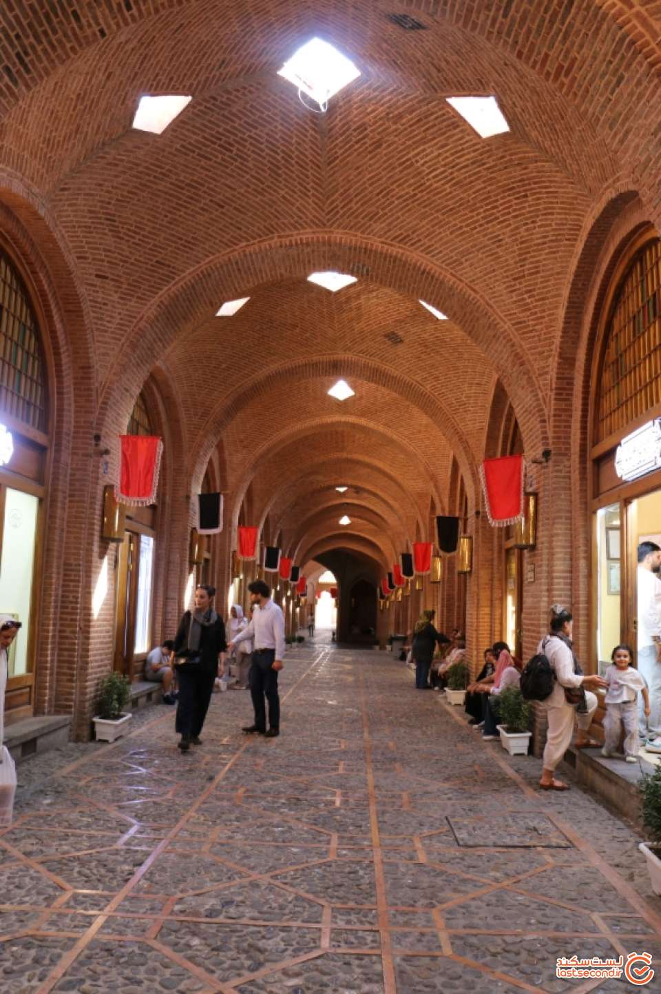قسمتی از سراهای سرای سعدالسلطنه